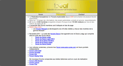 Desktop Screenshot of foeaf.com