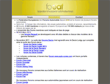 Tablet Screenshot of foeaf.com